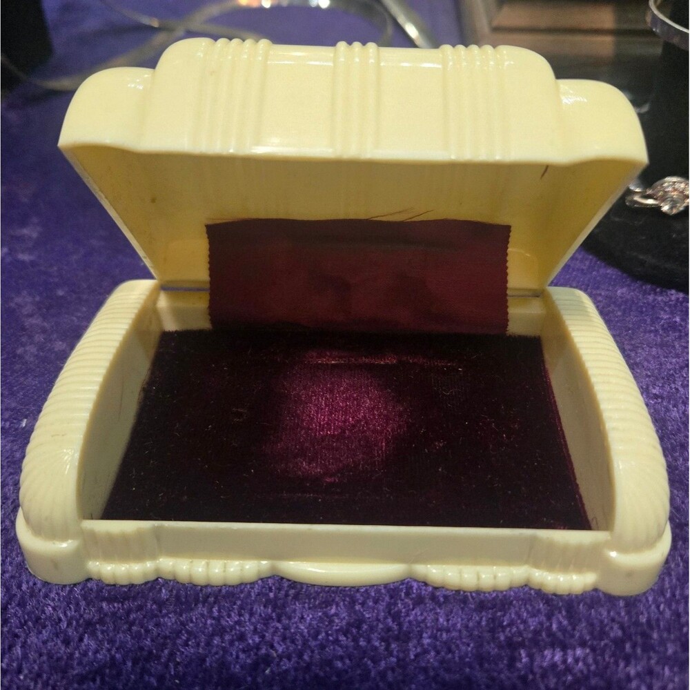 Art Deco Celluloid Bracelet Watch Box